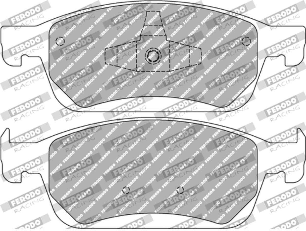 Bremsbelagsatz FERODO FCP4416H