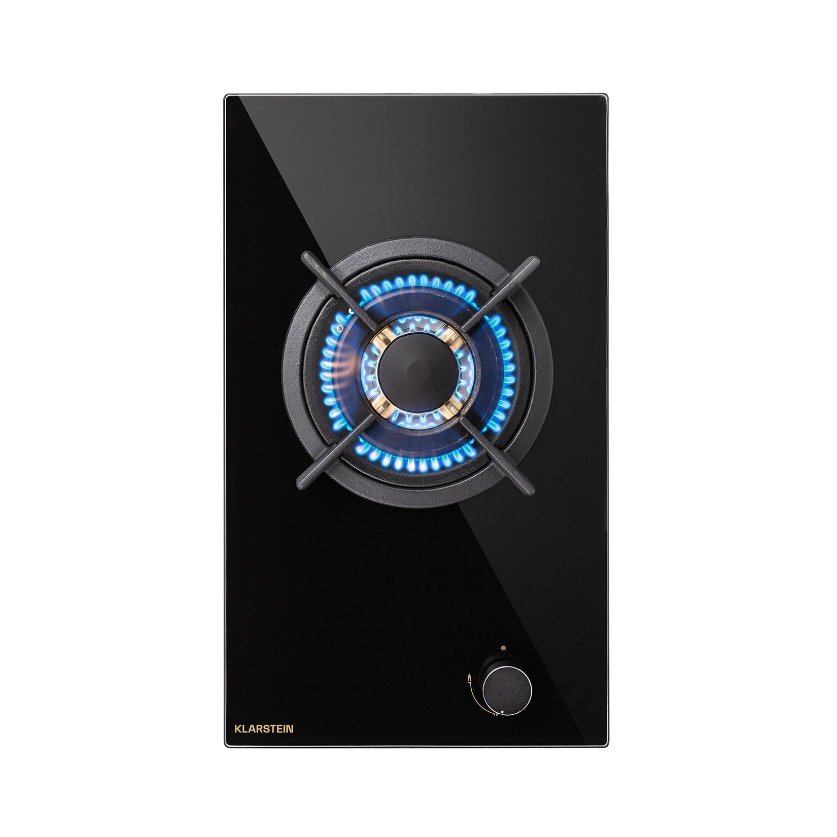 Goldflame Gaskochfeld 1 Wokbrenner Glaskeramik 1