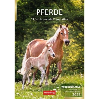 Pferde Wochenplaner 2027 - 53 faszinierende Fotografien