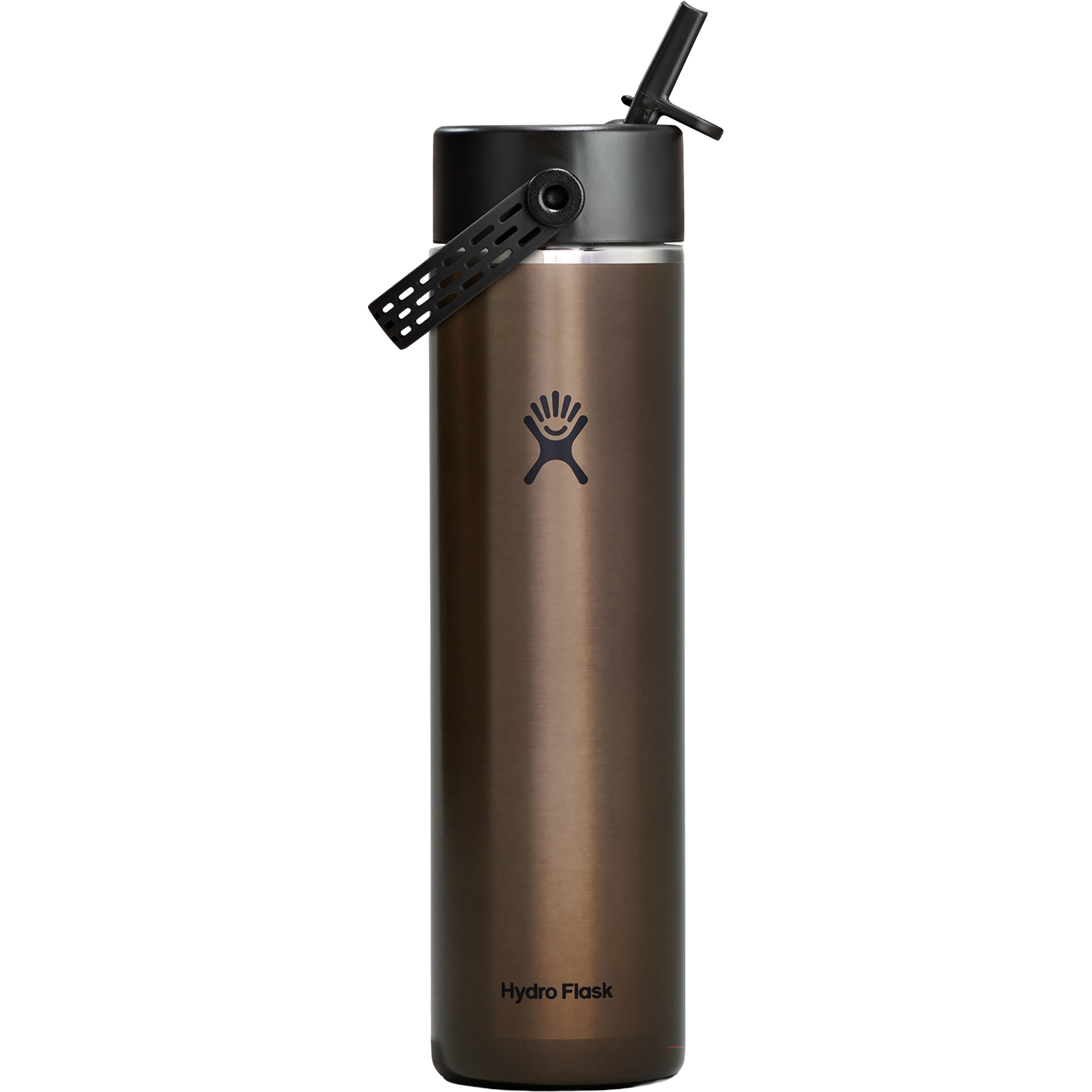 Hydro Flask 24oz Lightweight Wide Flex Straw Isolierflasche Isolierflaschen weiss Größe 0.71L Camping