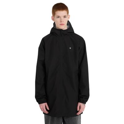Parka ELEMENT "Alder 2.0 Travel 10K", Herren, Gr. L, schwarz (flint schwarz), Obermaterial: 100% Polyester., Jacken Parka