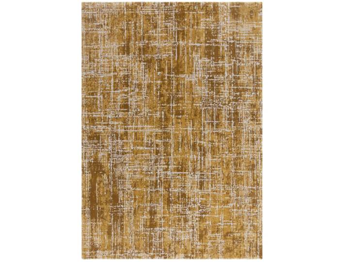 Tapis moderne salon et chambre jaune 160x230 cm