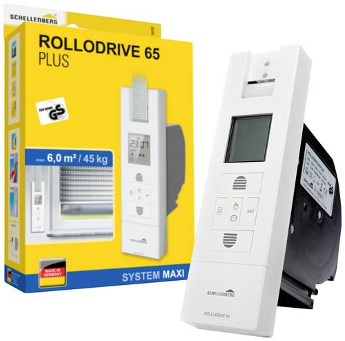 Schellenberg 22727 RD65 PLUS Elektrischer Gurtwickler 23mm Zugkraft (max.) 45kg Einbau