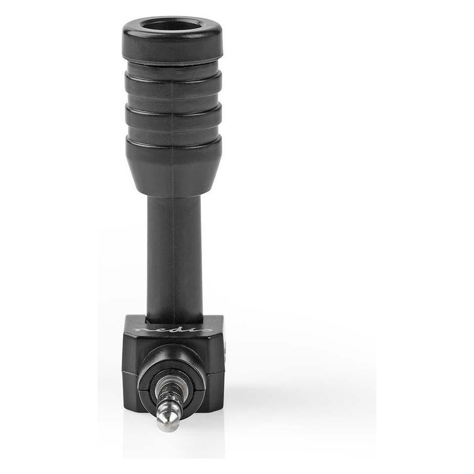 Nedis MICMJ100BK Kabelgebundenes Mikrofon Mini Steckmontage 3,5 mm Schwarz (MICMJ100BK)