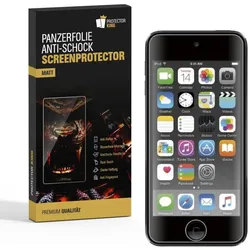 3x Panzerfolie für iPod Touch 7 Generation ANTI-SCHOCK Displayschutzfolie MATT