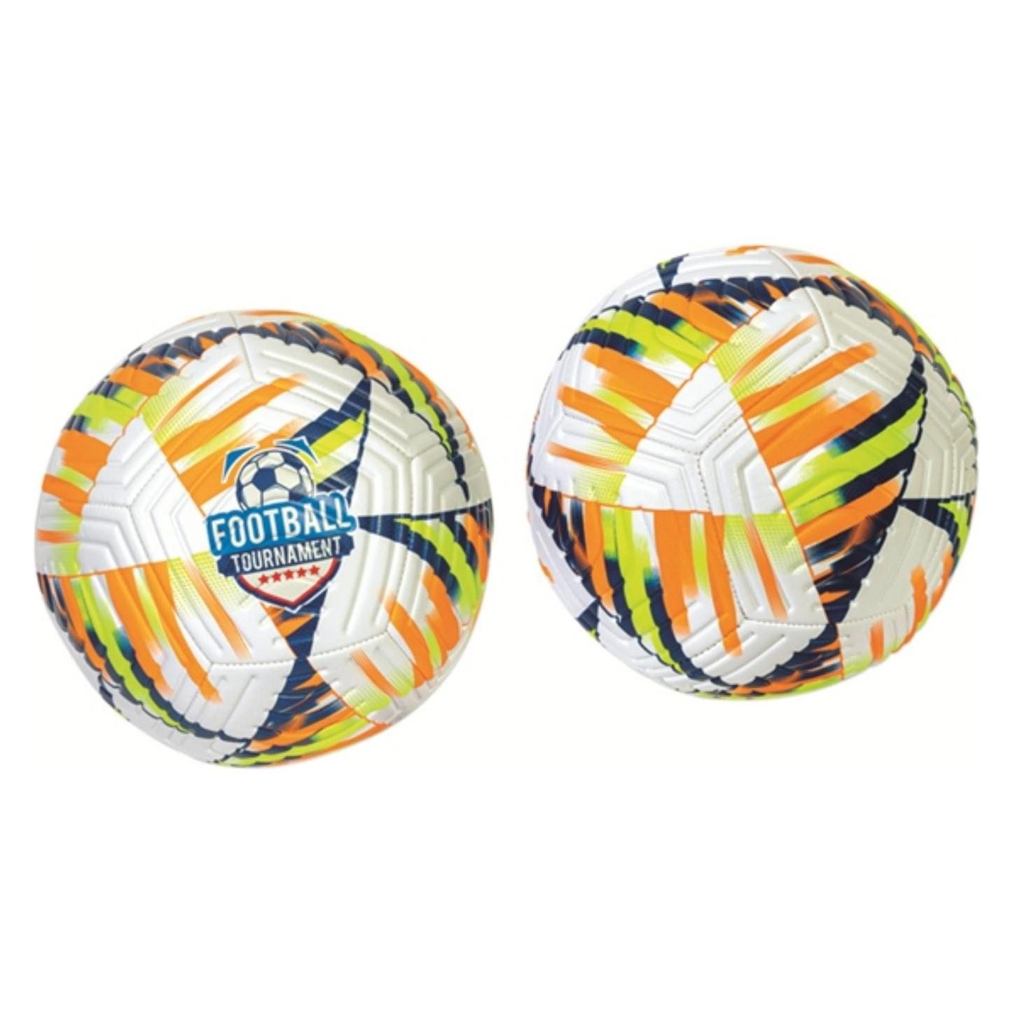 Rs Toys PALLONE CALCIO 23cm FOOTBALL TOURNAMENT GONFIO Materiale SIMILCUOIO (57224297)