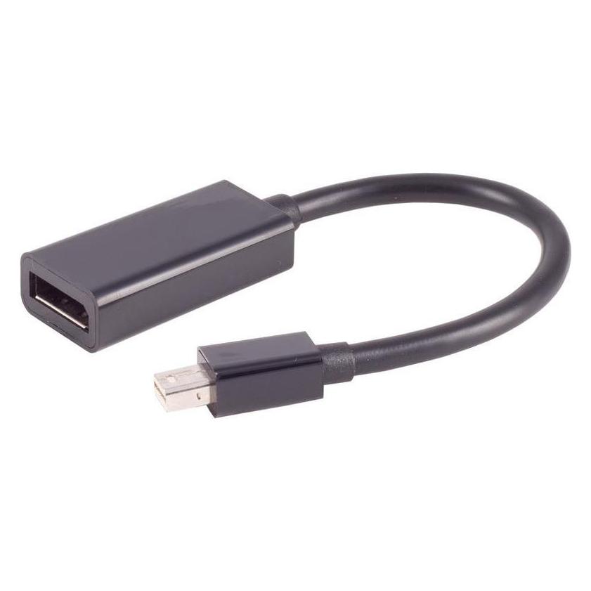 Shiverpeaks S/CONN maximum connectivity Mini DisplayPort 1.2 Adapter, Mini DisplayPort Stecker auf DisplayPort B (Mini DP, DisplayPort) (10-01032)