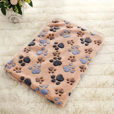 Uplifted Goods Cozy Paws Pet Blanket brown s