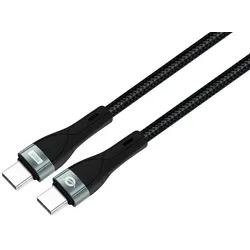 Conceptronic ETTA01B20 USB C-C PD 3.0 100W Schnellladekabel, 2m, 20V 5A, 480Mbps, E-Mark