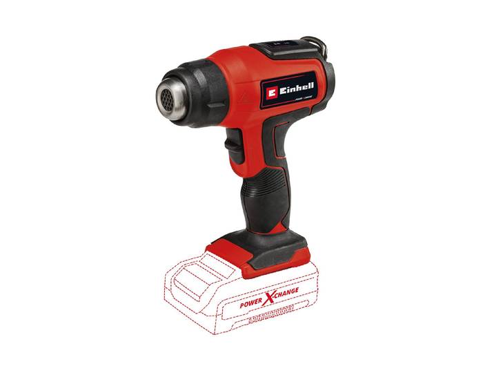 Heissluftgebläse EINHELL TE-HA 18 Li Solo , rot, Heissluftgeräte, Heissluftgebläse