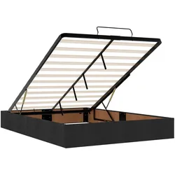 vidaXL, Bett, Bett mit Stauraum (140 x 190 cm)