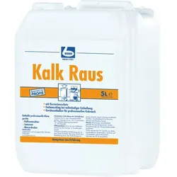 Dr. Becher 1655000 Kalk Raus 5 L Entkalker Küchenmaschinen entkalkt professionell Kleingeräte, mit Zitronensäure