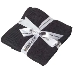 SEIFTUCH Excellence 2er-Set schwarz 30/30 cm