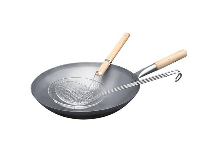 Remundi Wok-Set, Silver, One Size