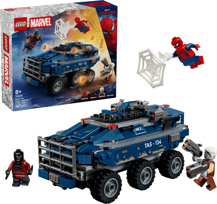 LEGO Marvel 76349 Spider-Man Jagt den Gefängnistransporter
