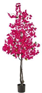 Nearly Natural 6' Bougainvillea Artificial Tree