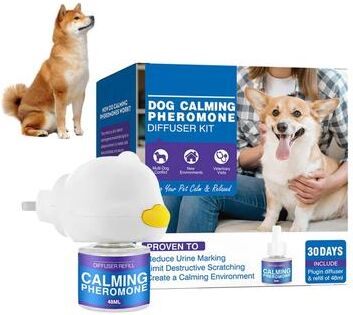 Uplift Essentials 48ML Calming Pheromone Diffuser Kit Long Lasting Electric Stress Relief Plug In For Cats & Dogs dog