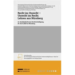 Recht im Unrecht - Unrecht im Recht. Lehren aus Nürnberg, Fachbücher
