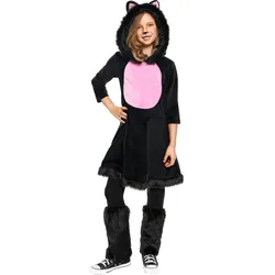 Maskworld Katze Kostüm für Kinder - für Fasching Karneval (158, 164)