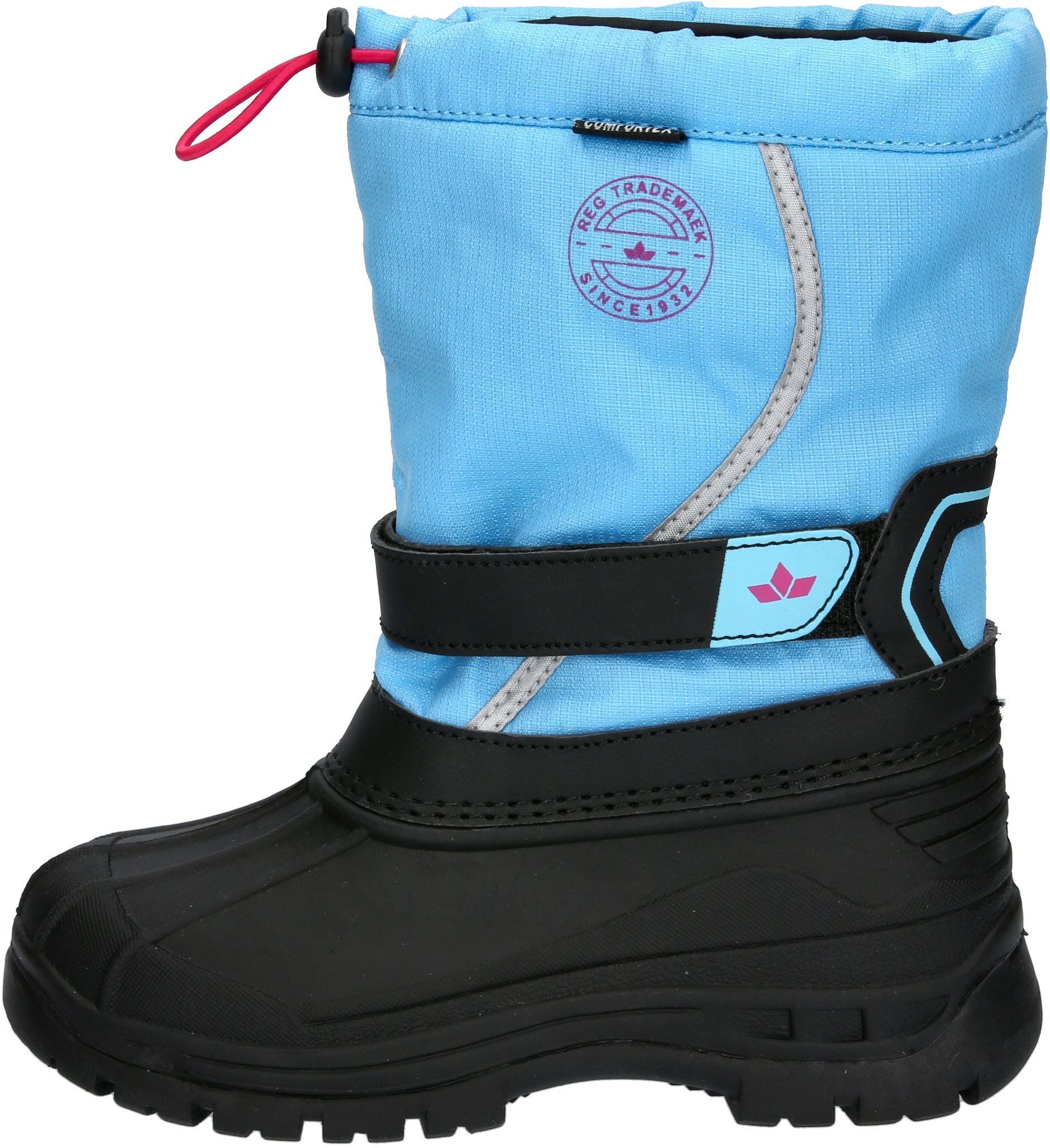 Winterstiefel LICO "Winterboot Fritzi V", Mädchen, Gr. 34, blau, Synthetik, Schuhe Winterstiefel blau 34