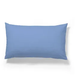 Janine Bettwäsche Mako-Feinjersey 5007 blau Kissenbezug 80x80 cm
