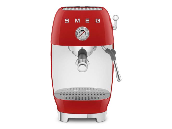 Machine expresso vintage cold brew rouge smeg