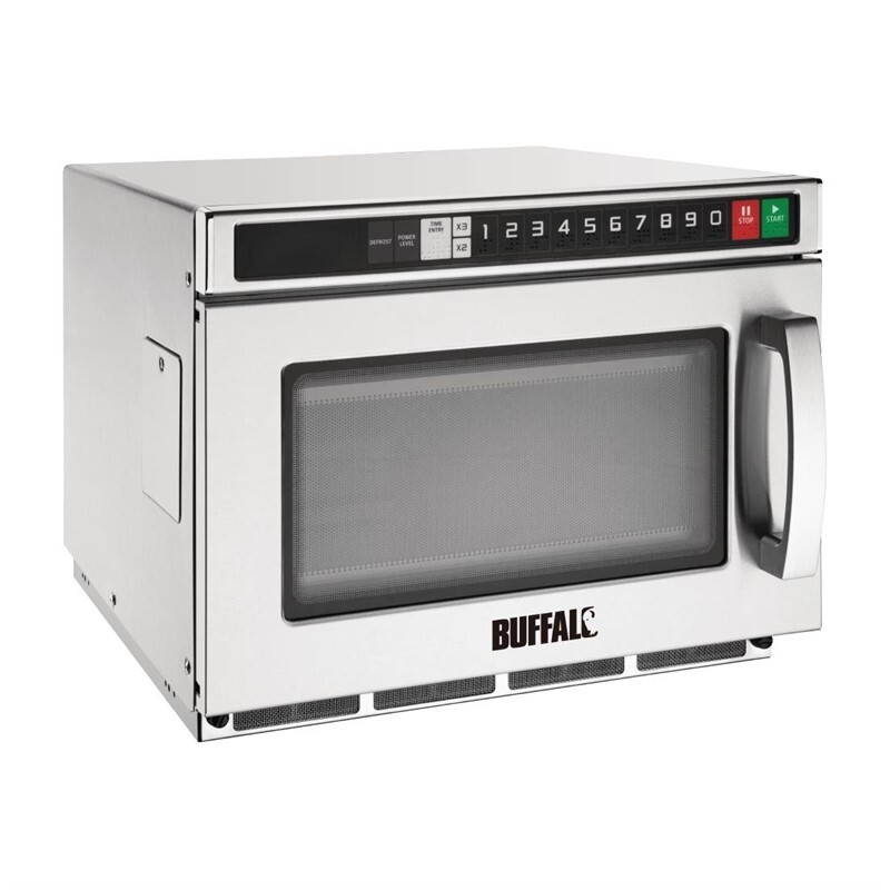 Buffalo Professionelle Kompakte Mikrowelle Programmierbar 17L 1800W