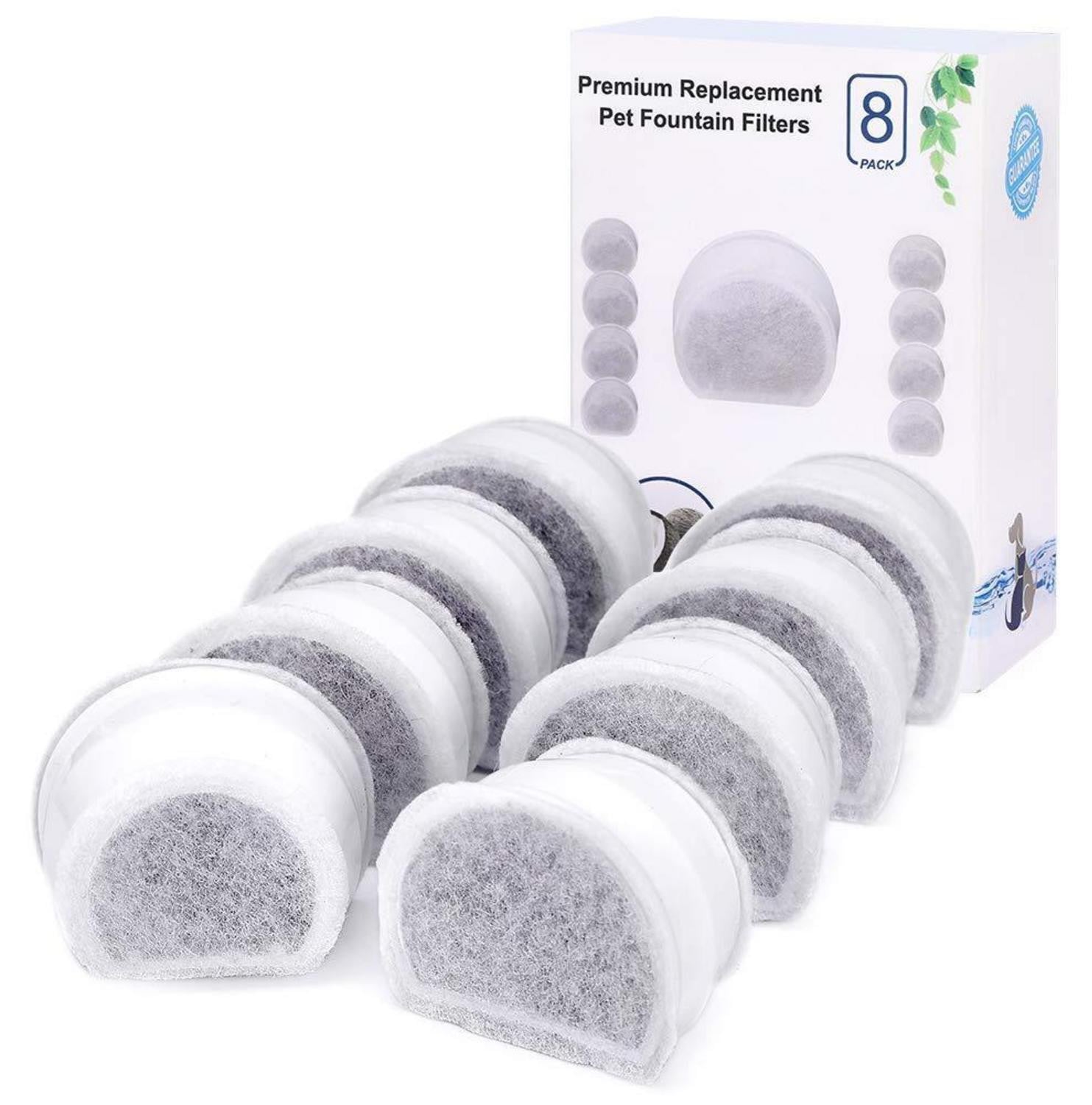 PetSafe vervangingsfilters voor drinkfonteinen, 8 stuks, wit