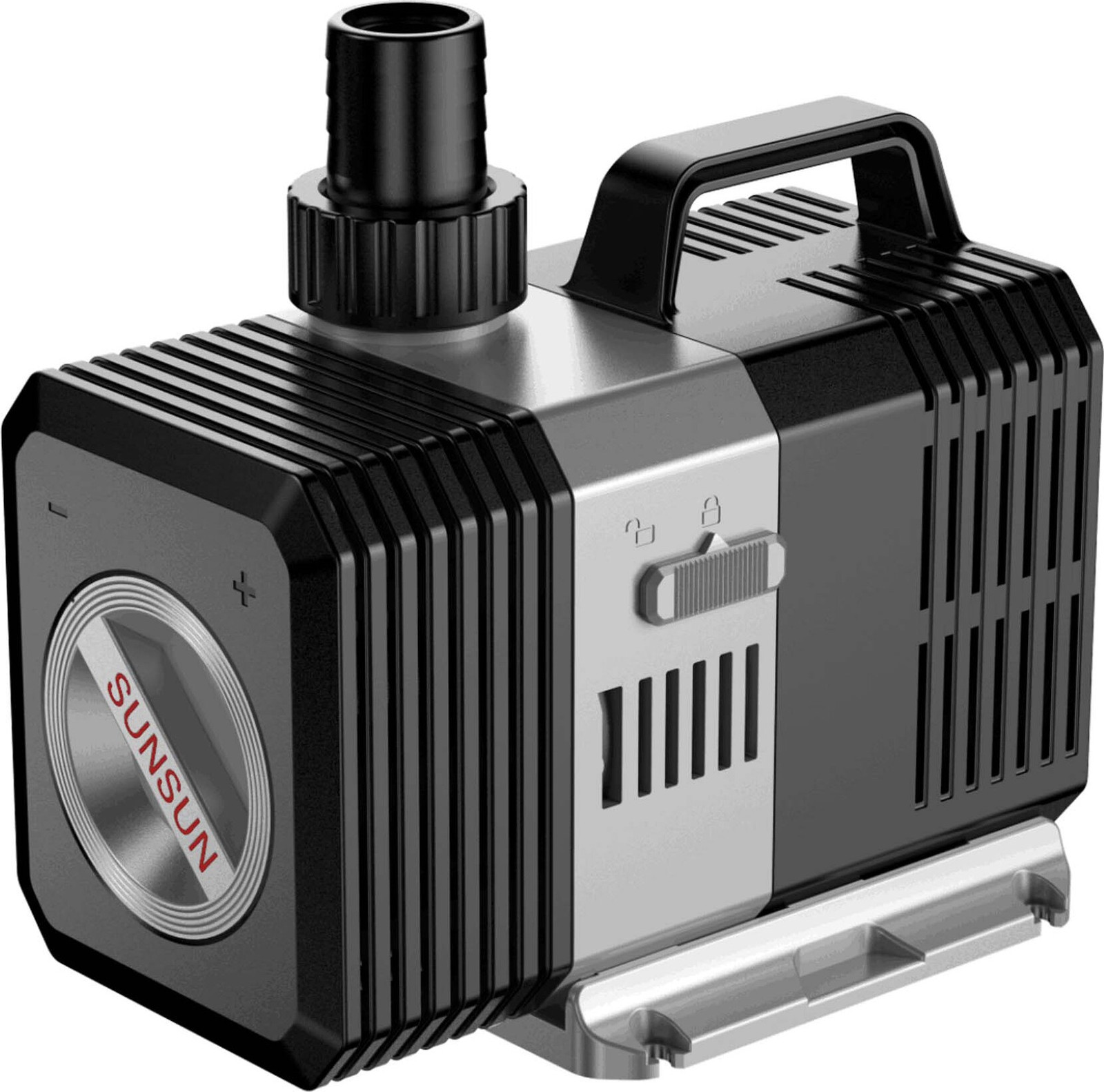 SunSun CTP-10000 SuperECO vijverpomp, 10.000 liter per uur, 80 Watt, energiezuinige filterpomp voor koi-vijvers en beeklopen