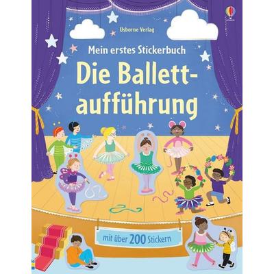 Mein erstes Stickerbuch: Die Ballettaufführung, Taschenbuch von Jessica Greenwell, Usborne, 978-1-78941-383-0