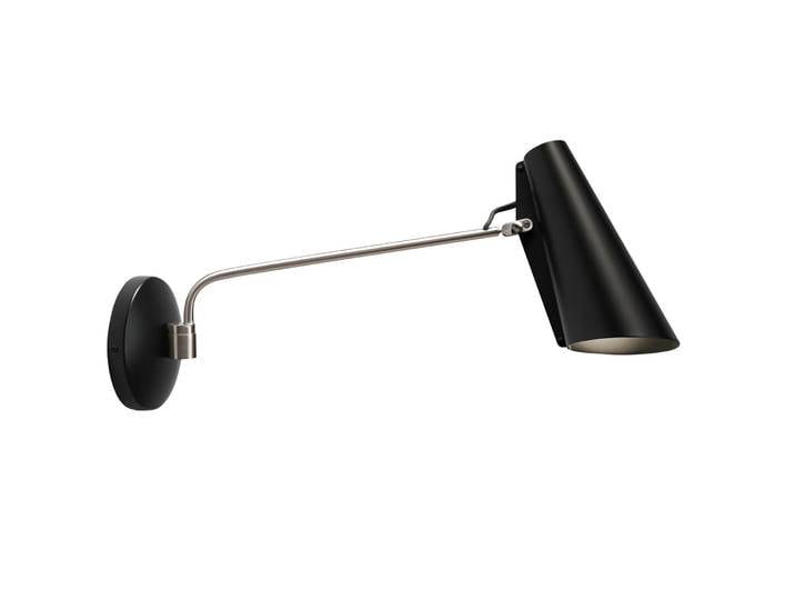 Northern Applique murale Birdy Black-steel
