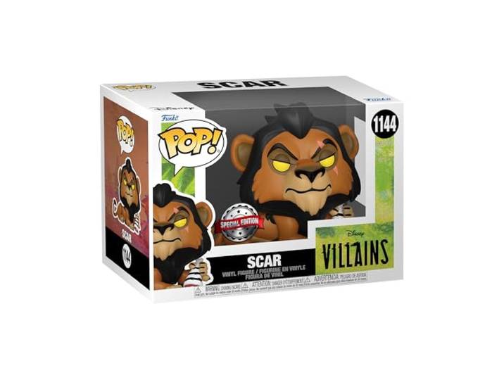 Funko Pop Disney Lion King-litteken met vleesvinylfiguur