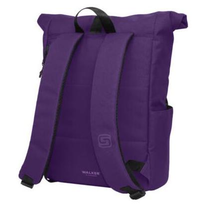 Walker Rucksack Roll Top purple velvet (23 l) (42263-334)