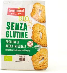 Germinal Eco Bio Bolachas Integrais de Aveia Sem Glúten Bio 250g