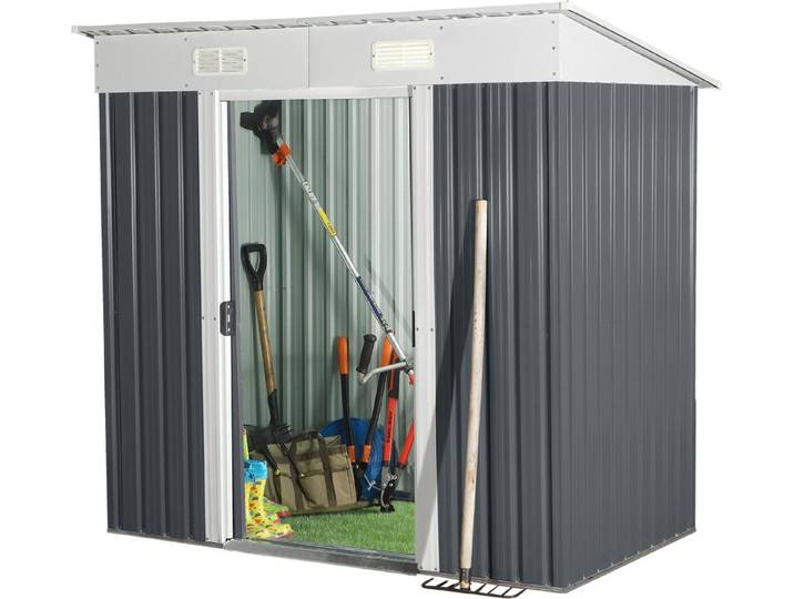 HOME DELUXE - Abri de jardin BOHIO - Taille : M - Dimensions 195 x 121 x 180 cm\, surface 2\,2 m²\, fondations incluses I Abri de jardin Abri de jardin Armoire de jardin