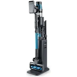 Maxxmee Lichterblitz Akku Zyklon Staubsauger Deluxe Mit Absaugst., Staubsauger, Blau, Grau