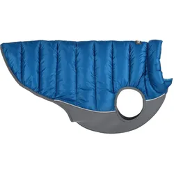 Red Dingo Puffer jacket Navy/Turqu. 30cm (30, Hundebademantel), Hundemantel