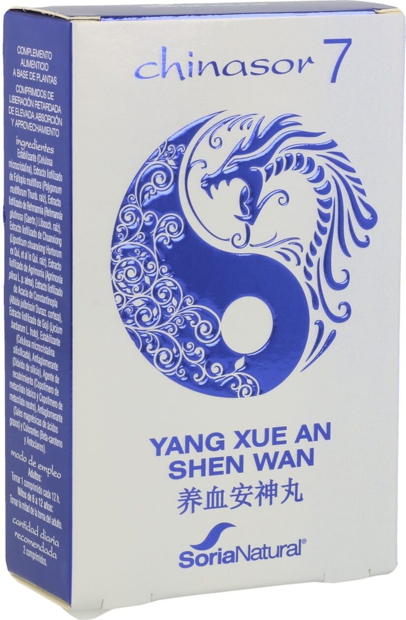 Soria Natural Chinasor Yang Xue An Shen Wan 30 comp