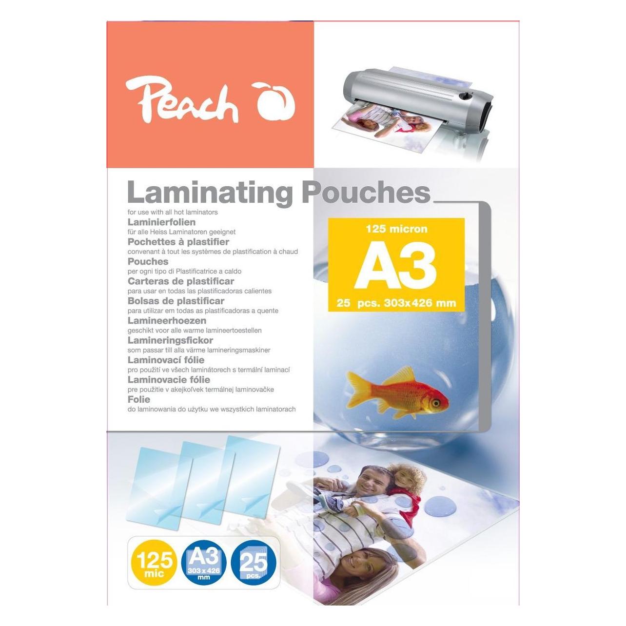 Peach Ppr525-01 (A3, 25 Stk., 125 µm) (PPR525-01)