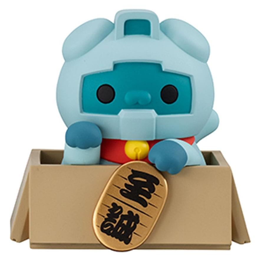 Megahouse Mobile Suit Gundam Mega Cat Project Nyandam Trading Figure Luckycat 6 cm Blind Box Assortment (6) (MEHO847516)