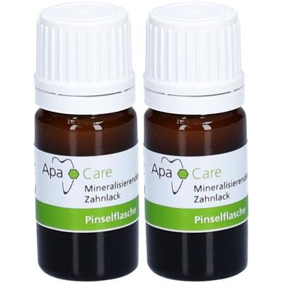 Apacare Zahnlack Pinselflasche 2x 2x5 ml Flaschen