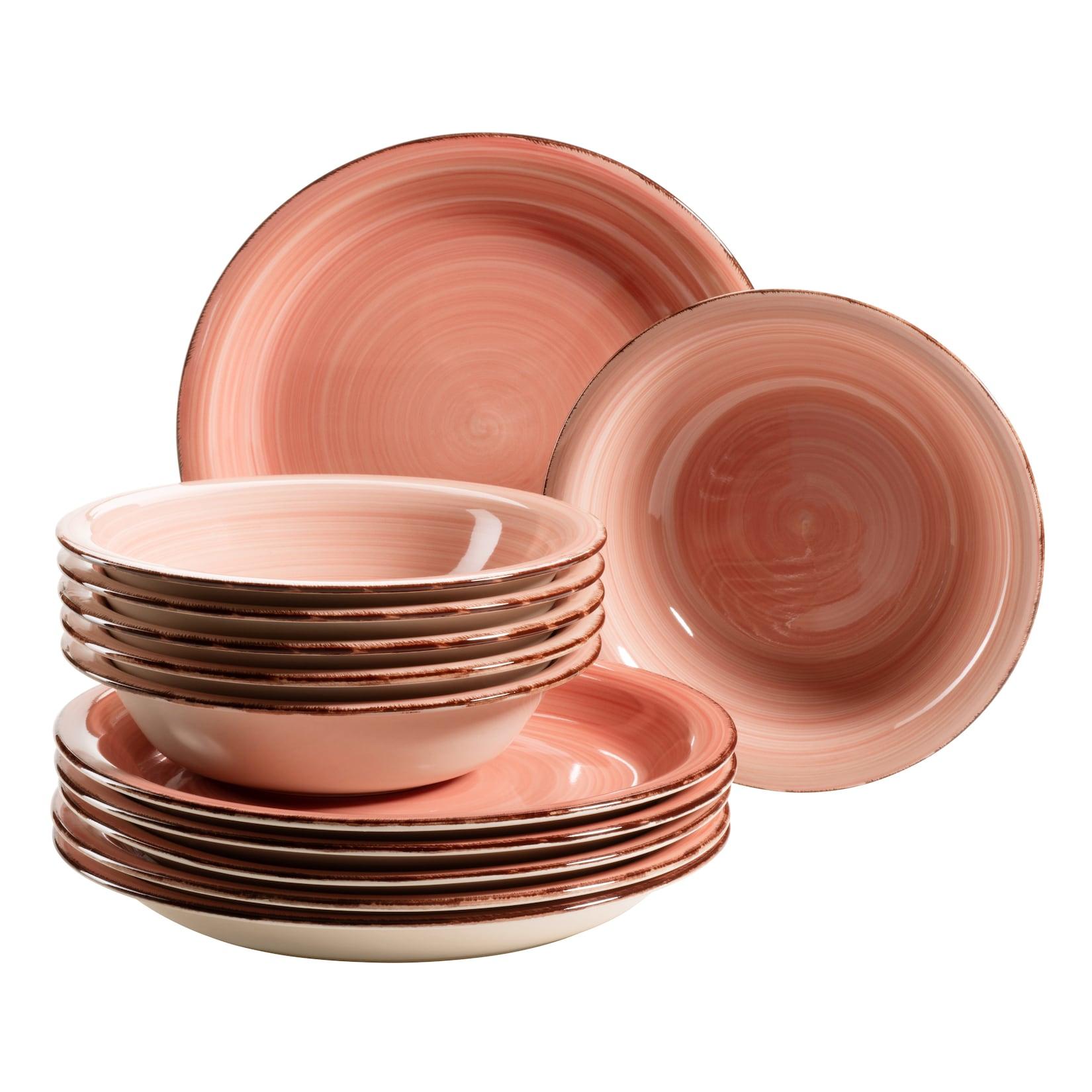 Mäser Teller-Set, Steingut Lumaca