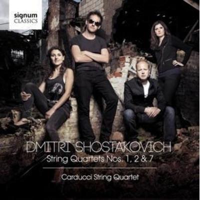 Streichquartette 1,2 & 7 - Carducci String Quartet, CD