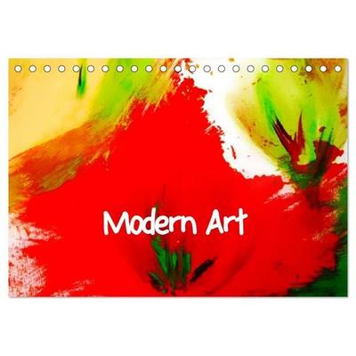 Modern Art (Tischkalender 2027 DIN A5 quer), CALVENDO Monatskalender