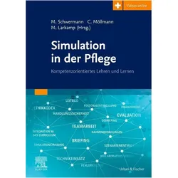 Simulation in der Pflege, Fachbücher von Meike Schwermann, Myrèse Larkamp, Christina Möllmann