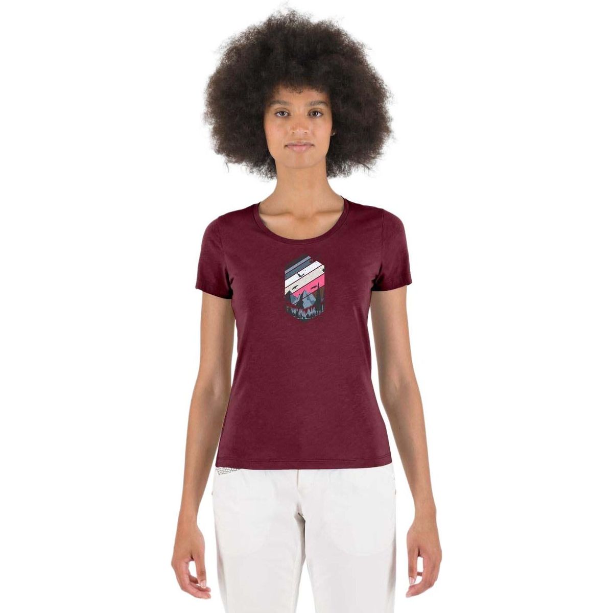 Karpos Valley W T-shirt crimson (5004) XS 2532038-5004-XS