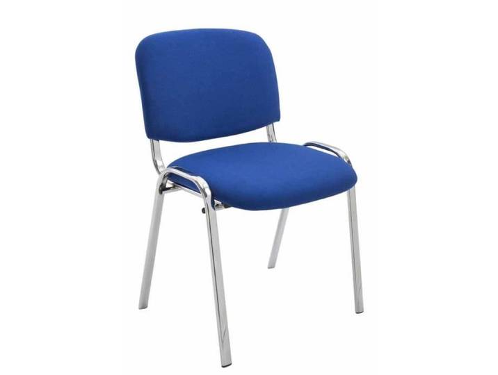 -CLP-Chaise visiteur Ken support chromé tissu-Array