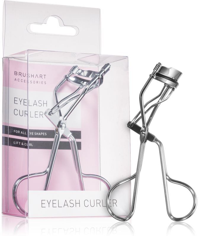 BrushArt Accessories Eyelash curler eyelash curler Silver 1 pc