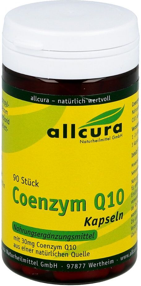 Coenzym Q10 Kapseln a 30 mg 90stk