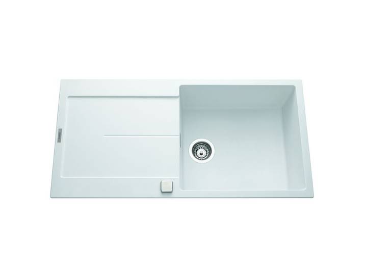Evier granit 1 bac TAM TAM 100 x 50 cm blanc